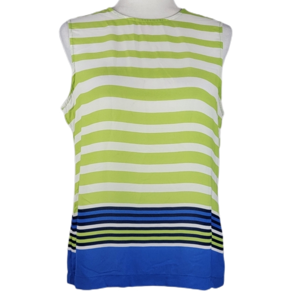 Rose & Olive green white blue medium - Picture 1 of 5